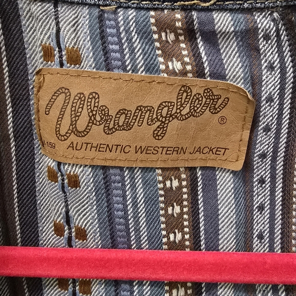 Wrangler Blue Denim Men Jacket Size M-Very Good Condition - Picture 7 of 17